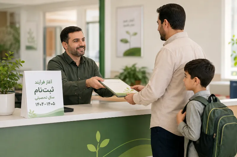 آغاز فرآیند ثبت‌نام سال تحصیلی ۱۴۰۴-۱۴۰۵